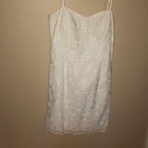 White Lily Pulitzer Dress
